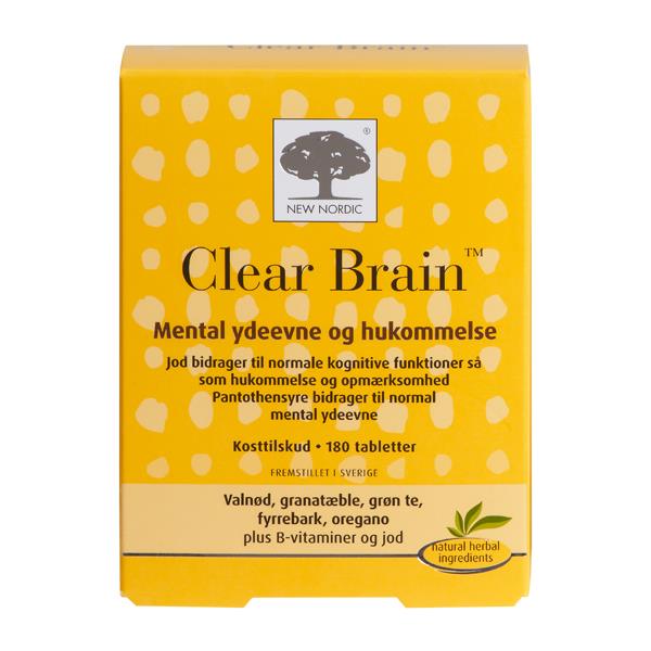 Clear Brain 180 tabletter